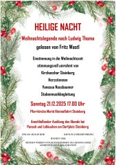 Lesung Heilige Nacht Lesung Heilige Nacht