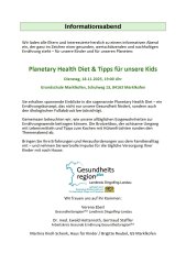 Infoabend Ernährung