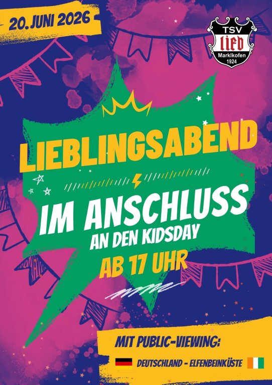 Lieblingsabend(im Anschluss an den KidsDay2026