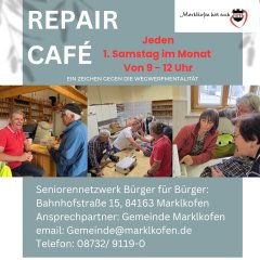 Repair Cafe Flyer Repair Cafe Flyer