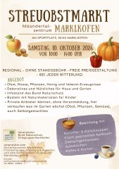 streuobstmarkt plakat 2026 streuobstmarkt plakat 2026